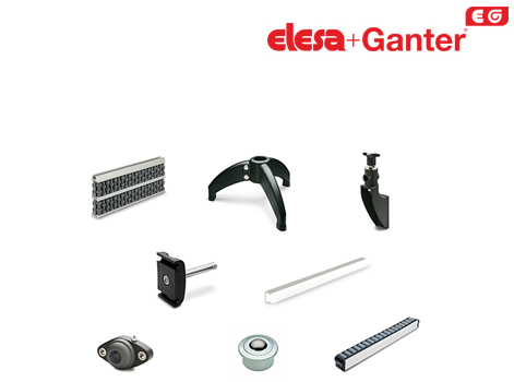 Компонентҳои конвейер Elesa+Ganter 